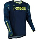 Moose Racing アグロイド ジャージ モトクロス - ネイビー/ハイビズ メンズ サイズ S # 2910-6392 Moose Racing Agr...