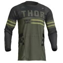 Thor Pulse ジャージ MX オフロード ダートバイク用 - Combat Army メンズ サイズ M Thor Pulse Jersey for M...