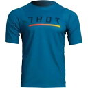 Thor Assist Caliber ブルー 半袖ジャージ T シャツ BMX MTB サイクリング用 Thor Assist Caliber Blue Sh...
