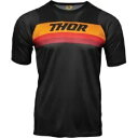 トールアシスト MTB 半袖ジャージ Tシャツ ブラック/オレンジ メンズ S # 5120-0045 Thor Assist MTB Short-Sleeve...