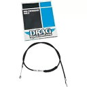 Drag Specialtys 0652-1425 高効率ブラックビニールクラッチケーブル Drag Specialties 0652-1425 High-Efficiency Black Vinyl Clutch Cable(2)