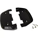 ハーレー D ボード 86-20 用グロスブラック助手席フロアボードカバーボトム Gloss Black Passenger Floorboard Covers Bottoms for Harley D-Board 86-20