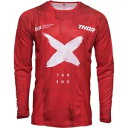 Thor Pulse HZRD ジャージ - レッド/ホワイト - メンズ サイズ S # 2910-6368 Thor Pulse HZRD Jersey -...