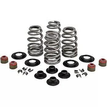キブルホワイト バルブ スプリング キット .610 インチ リフト 05-17 ツインカム & 04-21 スポーツスター用 KIBBLEWHITE VALVE SPRING KIT .610