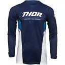 トール パルス リアクト ジャージ モトクロス用 - メンズ サイズ ネイビー/ホワイト 2XL # 2910-6539 Thor Pulse React Je...