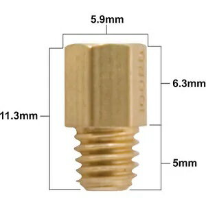 Pro X 4/042 ꡼ ߥ إå ᥤ å 410 ޥ YZ125 1989-2018 Pro X 4/042 Series Mikuni Hex Main Jet 410 for Yamaha YZ125 1989-2018