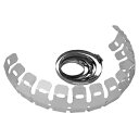 Husaberg用アルミパイプガード シルバー Aluminum Pipe Guard Silver for Husaberg(2)