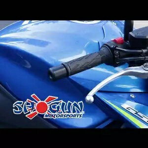 スズキ 1997-2000 GSXR600 Shogun バーエンド ブラック - バーエンド GSXR-600 Suzuki 1997-2000 GSXR600 Shogun Bar Ends Black - Bar End GSXR-600