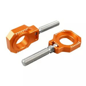 CNC ӥåȥꥢ֥å󥢥㥹 KTM 125-450SX SXF XC XCF 2013-2022 CNC Billet Rear Axle Block Chain Adjuster For KTM 125-450SX SXF XC XCF 2013-2022