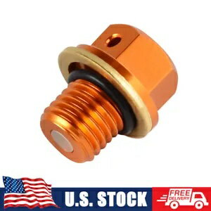 ɥܥȥץ饰å㡼 KTM 250 350 450 SXF XCF 300 XC XCW 00-23 Magnetic Oil Drain Bolt Plug Washer For KTM 250 350 450 SXF XCF 300 XC XCW 00-23