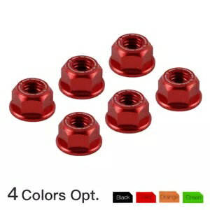 ꥢץåȥե󥸥ʥåȥå 6 ĥۥ CRF450L CRF250F XR250R XR400R XR650 Rear Sprocket Flange Nuts Set 6PCS for Honda CRF450L CRF250F XR250R XR400R XR650