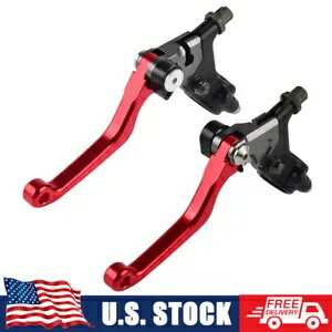 ڥ֥졼åСۥ XR100 XR100R CRF70F 80F 100F ɥ֥졼դ Pair Brake Clutch Lever For Honda XR100 XR100R CRF70F 80F 100F with Drum Brakes