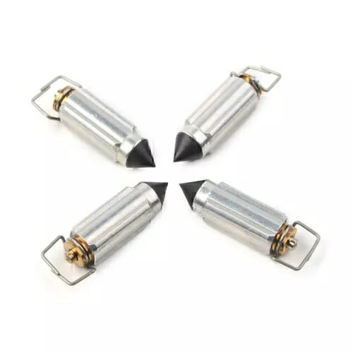 4X オートバイキャブレターフロートバルブ針スズキ XF650 U ヤマハ FJ1200 A 4X Motorcycle Carburetor..