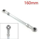 160 ミリメートルステアリングタイロッドボールジョイント M8 ボールジョイナーボルトタイロッド ATV ゴーカート用 160mm Steering Tie Rod Ball Joint M8 Ball Joiner Bolt Tie Rod for ATV Go Kart
