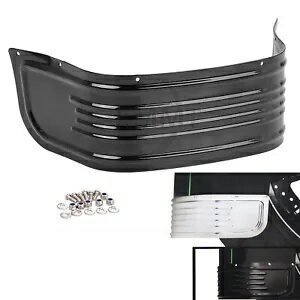 ハーレーソフテイルツーリングエレクトラグライド用交換用リブフェンダースカートチップ Replacement Ribbed Fender Skirt Tip for Harley Softail Touring Electra Glide