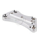 CNC アルミハンドルバーライザートップクランプハーレーロードキングクラシック EFI FLHRCI CNC Aluminum Handlebar Riser Top Clamp For Harley Road King Classic EFI FLHRCI(2)