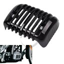 電圧レギュレーター カバー ガード ブラック ハーレー ファットボーイ ブレイクアウト ソフテイル スリム FLS用 Voltage Regulator Cover Guard Black For Harley Fatboy Breakout Softail Slim FLS(2)