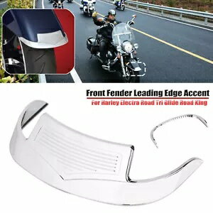 ハーレーエレクトラトライロードグライドキング FLHR ABS フロントフェンダー前縁アクセント For Harley Electra Tri Road Glide King FLHR ABS Front Fender Leading Edge Accent