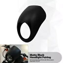 マットヘッドライトバイザーフェアリングマスクハーレースポーツスターXL 883 1995-2020に適合 Matte Headlight Visor Fairing Mask Fit For Harley Sportster XL 883 1995-2020