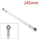 245 ミリメートルステアリングタイロッドボールジョイント M8 ボールジョイナーボルトタイロッド ATV ゴーカート用 245mm Steering Tie Rod Ball Joint M8 Ball Joiner Bolt Tie Rod for ATV Go Kart