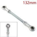 132 ミリメートルステアリングタイロッドボールジョイント M8 ボールジョイナーボルトタイロッド ATV ゴーカート用 132mm Steering Tie Rod Ball Joint M8 Ball Joiner Bolt Tie Rod for ATV Go Kart