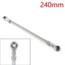 240 ミリメートルステアリングタイロッドボールジョイント M8 ボールジョイナーボルトタイロッド ATV ゴーカート用 240mm Steering Tie Rod Ball Joint M8 Ball Joiner Bolt Tie Rod for ATV Go Kart