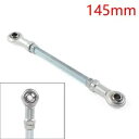 145 ミリメートルステアリングタイロッドボールジョイント M8 ボールジョイナーボルトタイロッド ATV ゴーカート用 145mm Steering Tie Rod Ball Joint M8 Ball Joiner Bolt Tie Rod for ATV Go Kart