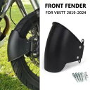 フロントフェンダーマッドガードガードエクステンションプロテクター Moto Guzzi V85TT 2019-2024用 Front Fender Mudguard Guard Extension Protector For Moto Guzzi V85TT 2019-2024(2)