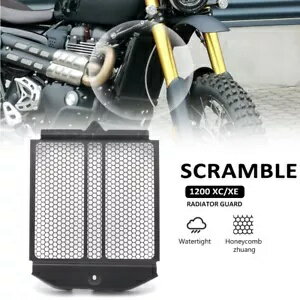 ֥ 1200 XE/1200 XC ֥å/СơС饸륬 For SCRAMBLE 1200 XE/1200 XC Black/ Silver Air Intake Cover Radiator Grill Guard