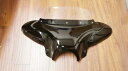 Mutazu 34 インチ ユニバーサル バットウィング用ロープロファイル 8 インチ交換用クリア フロントガラス Low Profile 8" Replacement Clear Windshield for Mutazu 34" Universal Batwing