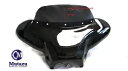 Mutazu 38 インチ ユニバーサル バットウィング フェアリング用ロープロファイル 着色 8 インチ フロントガラス Low Profile Tinted 8" Windshield for Mutazu 38" Universal Batwing Fairing