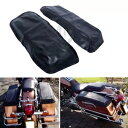 ペアサドルバッグ蓋ブラカバーハーレーエレクトラグライドウルトラクラシック FLHTCU US Pair Saddlebag Lid Bra Covers For Harley Electra Glide Ultra Classic FLHTCU US