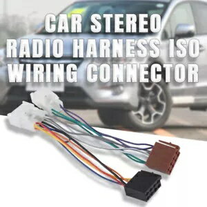 カーステレオ ラジオ ハーネス ISO 配線コネクタ トヨタ カムリ カローラ プリウス用 Car Stereo Radio..
