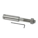 ベンチグラインダーシャフト延長 |バッファーアーバー エクステンダー ホイール研磨 バフ研磨 Bench Grinder Shaft Extension | Buffer Arbor Extender Wheel Polishing Buffing