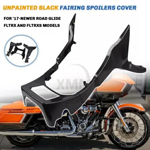未塗装フェアリングスポイラーカバー ハーレー CVO ロードグライド FLTRXSE FLTRX 2017+用 Unpainted Fairing Spoilers Cover For Harley CVO Road Glide FLTRXSE FLTRX 2017+