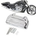 クロームベント電圧レギュレーター整流器カバーハーレー V ロッド VRSCA VRSCAW に適合 Chrome Vent Voltage Regulator Rectifier Cover Fit For Harley V-Rod VRSCA VRSCAW