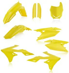 Acerbis プラスチックキットセット RM イエロー スズキ RMZ250 2019-2024 Acerbis Plastic Kit Set RM Yellow Suzuki RMZ250 2019-2024