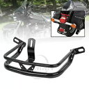 ハーレーエレクトラグライドFLHTロードキングFLHR用ブラックリアフェンダーレールトリムバンパー Black Rear Fender Rail Trim Bumper For Harley Electra Glide FLHT Road King FLHR(2)