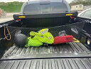 リアトランクベッドエンベロープスタイルオーガナイザーカーゴネット 日産フロンティア 1998-2023用 Rear Trunk Bed Envelope Style Organizer Cargo Net for NISSAN FRONTIER 1998-2023