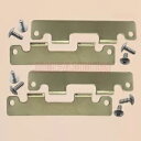ヤマハ Rhino 660 テールゲートテールゲートヒンジカバープレート YXR660F 2004-2007 For Yamaha Rhino 660 Tail Gate Tailgate Hinge Cover Plates YXR660F 2004-2007