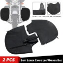 防水ナイロンロワーチャップスレッグウォーマーハーレーダイナローライダーストリートボブに適合 Waterproof Nylon Lower Chaps Leg Warmer Fit For Harley Dyna Low Rider Street Bob