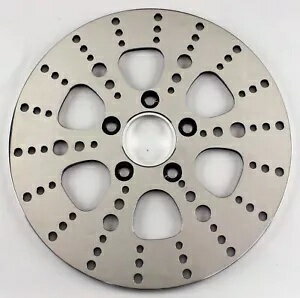 ݥå Ultima Kool Kat 11.8 ꥢ ϡ졼 2008 - 2019 ǥ Polished Ultima Kool Kat 11.8 Rear Rotor For Harley 2008 - 2019 Models
