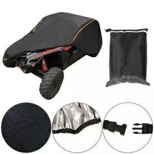 ブラック収納カバー太陽雨反射ストリップ 2015-2021 Can Am Maverick X3 RS Black Storage Cover Sun R..