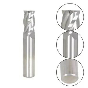 5/8 インチ 4 枚刃超硬エンドミル 長さ 1-1/4 インチ カット全長 3-1/2 インチ 5/8" 4 Flute Carbide E..