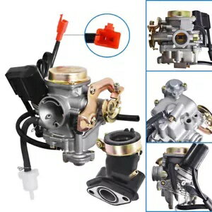 139QMB 139QMA  ATV 19 ߥ᡼ȥ GY6 50cc 100cc ӥåܥ֥쥿Ŭ Fit For 139QMB 139QMA Scooter Moped ATV 19mm GY6 50cc 100cc Big Bore Carburetor