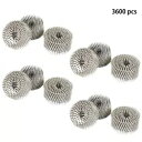 3600 個 2-1/2 インチ × 0.09 インチ リングシャンク ステンレス鋼サイディングネイル 15 度ワイヤーコイル 3600Pcs 2-1/2” × .09” Ring Shank Stainless Steel Siding Nail 15 Degree Wire Coil