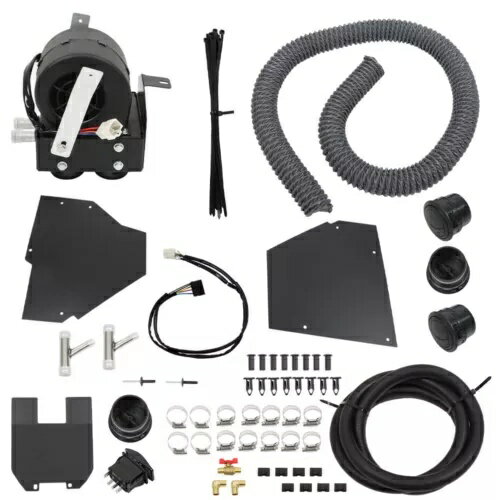 2017-2020 Can-Am Maverick X3 キャブヒーターキット (デフロスト付き) に適合。 Fit For 2017-2020 Can-Am Maverick X3 Cab Heater Kit with Defrost