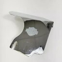ハーレーダビッドソン ショベルヘッド エキゾースト パイプ ヘッダー ヒート シールド ガード クローム カーブ Harley Davidson Shovelhead Exhaust Pipe Header Heat Shield Guard Chrome Curved