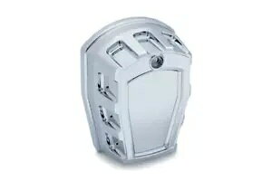 Kuryakyn 7474 クローム マーベリック ホーン カバー 95-18 ハーレー カウベル & ウォーターフォール付き ... Kuryakyn 7474 Chrome Maverick Horn Cover 95-18 Harley w/ Cowbell & Waterfall ...