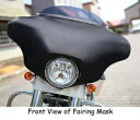 NoviStretch ハーレー バットウィング スタイル フェアリング マスク 69 年以降 高耐久合成 NoviStretch Harley Batwing Style Fairing Mask 69-Later Heavy Duty Synthetic